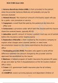 NHA CCMA Exam 2022 Correct Answers