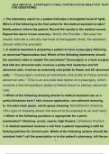 NHA MEDICAL ASSISTANT &lpar;CCMA&rpar; CERTIFICATION PRACTICE TEST 2&period;0 &lpar;150 QUESTIONS&rpar;