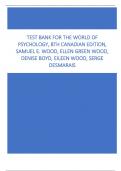 Test Bank for The Psychology of Women and Gender, 10th Edition, Nicole M. Else-Quest, Janet Shibley Hyde