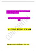 BUNDLE FOR &lbrack;4NAPRx CNPR&rsqb; Exams WITH 160 Questions     and 100&percnt;Correct Answers Each2023-2024