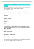 Arithmetic reasoning 2023 updated questions and answers verified