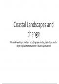 A-level geography coastal landscapes powerpoint