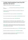NetSuite SuiteFoundations Exam Prep 2023 Questions and Answers 