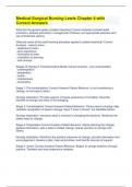 Medical-Surgical Nursing Lewis Chapter 4