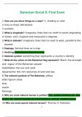Bahamas Final Exam Study Guide 2023
