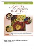 TEST BANK  for  Maternity & Women’s Health Care  11TH Edition By Lowdermilk ( All Chapters 1 -37) |Comprehensive Companion