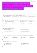 ACS BIOCHEM Final Exam Practice 1 QUESTIONS WITH ANSWERS NEW 2023.p