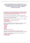 NYPD 3RD TRIMESTER EXAM 2023-2024 ACTUAL  EXAM 200 QUESTIONS AND CORRECT DETAILED  ANSWERS WITH RATIONALES &lpar;VERIFIED  ANSWERS&rpar; &vert;AGRADE