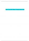 West Coast EMT Block 3 Study Guide 2023