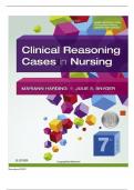 Test Banks For Clinical Reasoning Cases in Nursing 7th Edition by Mariann M. Harding; Julie S. Snyder, Chapter 1-72: ISBN-10 0323527361 ISBN-13 978-0323527361, A+ guide.