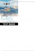 Using MIS 9th Edition Kroenke - Test Bank