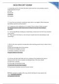 HESI RN EXIT EXAM 2022&sol; 2023&period; Questions And Verified Answers 