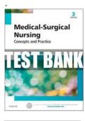 Medical Surgical Nursing Concepts and Practice 3th Edition deWit TEST BANK | Complete Guide A+