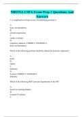 NBSTSA CSFA Exam Prep 1 Questions And Answers