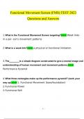 FMS Testing  questions and answers Latest 2023 - 2024 100&percnt; correct answers
