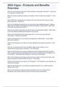 2022 Cigna - Products and Benefits  Overview