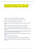 Persinger Final Exam Part 1 155 &ndash; 300 questions and answers well illustrated&period;