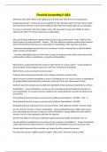Financial Accounting II- Q&A