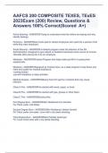 AAFCS 200 COMPOSITE TEXES&comma; TExES 2023Exam &lpar;200&rpar; Review&comma; Questions & Answers 100&percnt; Correct&lpar;Scored  A&plus;&rpar;AAFCS 200 COMPOSITE TEXES&comma; TExES 2023Exam &lpar;200&rpar; Review&comma; Questions & Answers 100&percnt; Correct&lpar;Scored  A&plus;&rpar;AAFCS 200 COMPOSITE TEXES&comma; TExES 2023Exam &lpar;200&rpar; Review&comma;