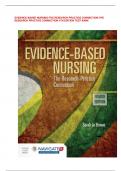 EVIDENCE-BASED NURSING THE RESEARCH PRACTICE CONNECTION THE RESEARCH PRACTICE CONNECTION 4TH EDITION