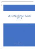 LRM3702 EXAM PACK 2023