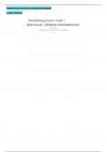 Microbiology Exam I (Lab) | BIOL 04140 - GENERAL MICROBIOLOGY