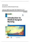 Test Bank - Introduction to Medical-Surgical Nursing, 6th Edition (Linton, 2016), Chapter 1-57 | All Chapters