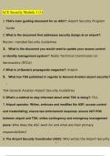 ACE Security Module 1 Questions and Answers &lpar;2023 &sol; 2024&rpar; &lpar;Verified Answers&rpar;