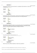 MBA 6207 - Management of Information Flows Chapter 5 quiz &lpar;GRADED A&rpar;