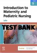 INTRODUCTION TO MATERNITY AND PEDIATRIC NURSING 9TH EDITION GLORIA LEIFER TEST BANK