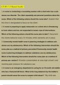 ATI RN 3&period;0 Mental Health 1 Questions and Answers &lpar;2023 &sol; 2024&rpar; &lpar;Verified Answers&rpar;