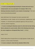 ATI RN 3&period;0 Mental Health 2 Questions and Answers &lpar;2023 &sol; 2024&rpar; &lpar;Verified Answers&rpar;