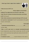 Automatic Transmission Chap 2 Questions and Answers &lpar;2023 &sol; 2024&rpar; &lpar;Verified Answers&rpar;