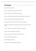 Persinger Questions And Answers