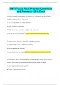 Exam &lpar;elaborations&rpar; EMT School  