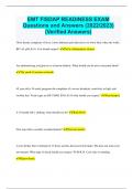 Exam &lpar;elaborations&rpar; EMT School  