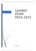 LJU4802 EXAM PACK 2023