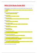 WGU C214 Study Guide 2023&period;