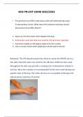 HESI PN EXIT 2022 &sol;2023 Questions And Verified Answers Latest update graded A&plus;