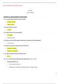 Maternal Child 230 Exam 3 PEDS Corrected&period;
