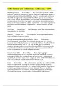 CBRS Terms And Definitions &lpar;CPI Exam&rpar; &ndash;Q&A