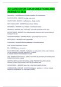 AZ CAREGIVER EXAM PACKAGE DEAL FULL SOLUTIONS PACK