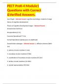 PECT PreK-4 Module1 Questions with Correct &Verified Answers.