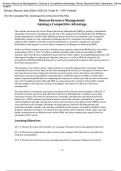 Human Resource Management&comma; Gaining a Competitive Advantage 13e by Raymond Noe&comma; Hollenbeck&comma; Gerhart&comma; Wright &lpar;Solution Manual with Test Bank Latest Edition 2023-24&comma; Grade A&plus;&comma; 100&percnt; Verified&rpar;&Tab;