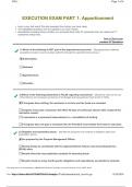 EXECUTION EXAM PART 1&colon; Apportionment 
