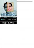 Psychology from inquiry to understanding 4th Edition - Test Bank