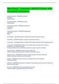 Med-Surg&colon; Telemetry 2022&sol;23 Exam with Complete Solutions