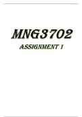 MNG3702 ASSIGNMENT 1