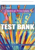 Test Bank For Chemical Principles - 8th - 2017 All Chapters - 9781305581982