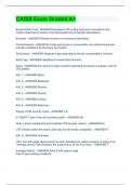 CAISS Exams Package Deal- Solved